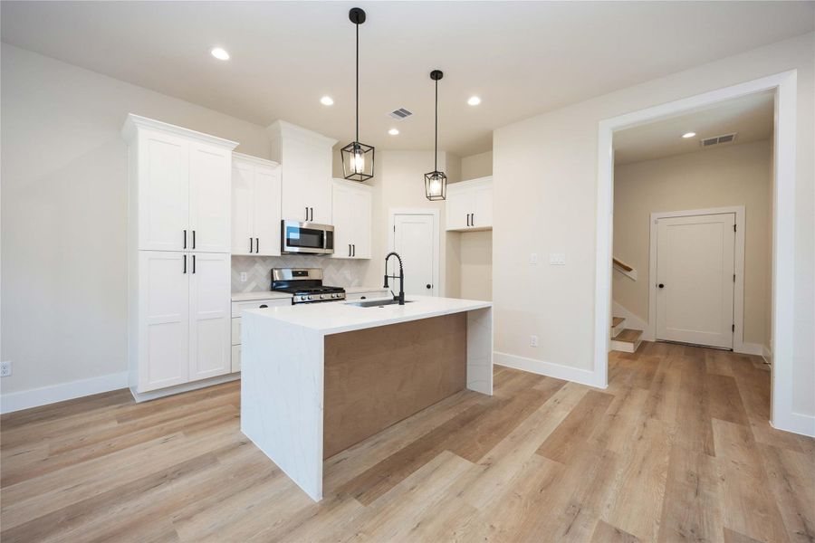 Furnished interior view inside a new home in , Houston (Image 13). Furnished interior view inside a new home in , Houston (Image 13).