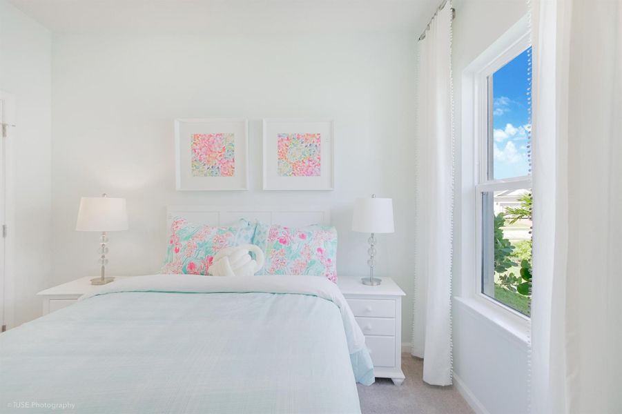 Furnished interior view inside a new home in Spirit of Sebastian, Sebastian (Image 28).