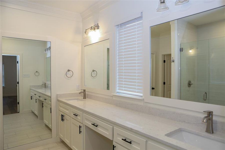 Furnished interior view inside a new home in , Bowie (Image 8). Furnished interior view inside a new home in , Bowie (Image 8).