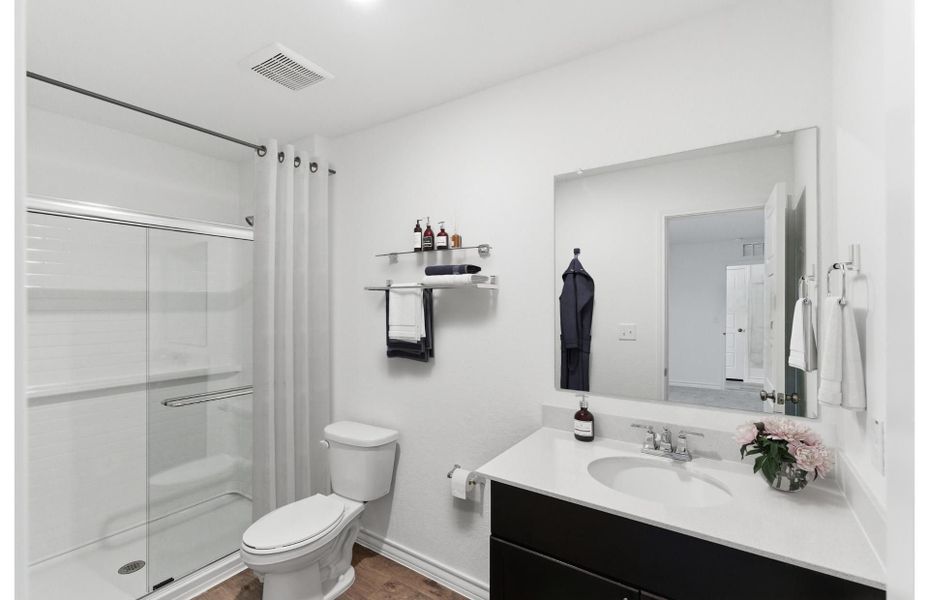 Furnished interior view inside a new home in Horizon Ridge, San Antonio (Image 6).