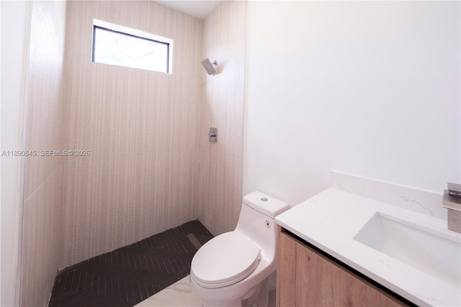 Furnished interior view inside a new home in , Miami (Image 8).