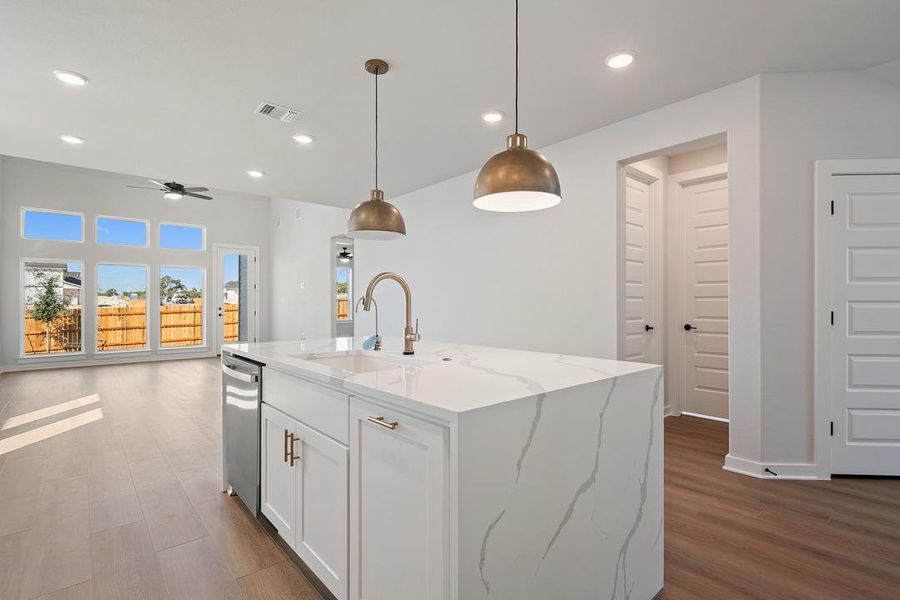Furnished interior view inside a new home in , Dripping Springs (Image 7). Furnished interior view inside a new home in , Dripping Springs (Image 7).