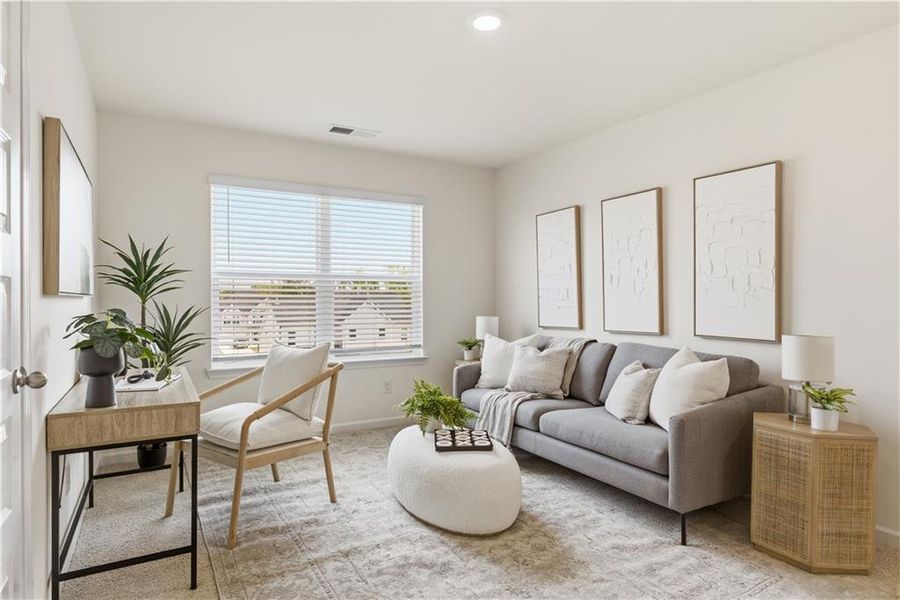 Furnished interior view inside a new home in Independence, Loganville (Image 31).