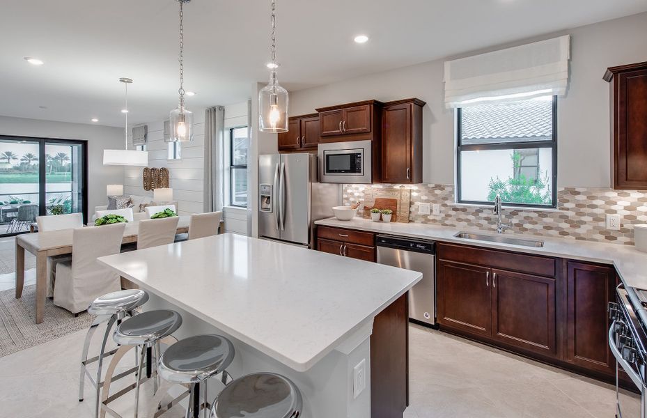 Furnished interior view inside a new home in Del Webb Sunbridge, St. Cloud (Image 11). Furnished interior view inside a new home in Del Webb Sunbridge, St. Cloud (Image 11).