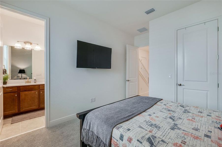 Furnished interior view inside a new home in , Daytona Beach (Image 35).