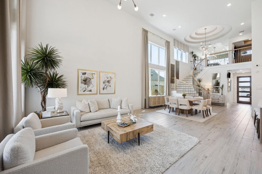 Furnished interior view inside a new home in The Grand Prairie, Hockley (Image 5).