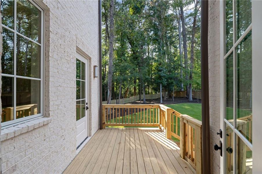 Exterior details and patio area of a home in , Atlanta (Image 32). Exterior details and patio area of a home in , Atlanta (Image 32).