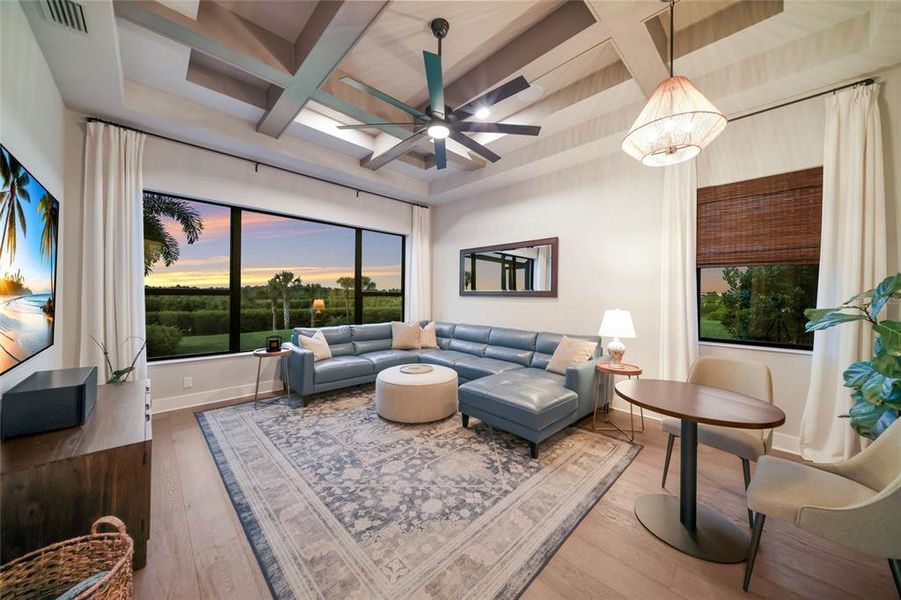 Furnished interior view inside a new home in , Parrish (Image 58).