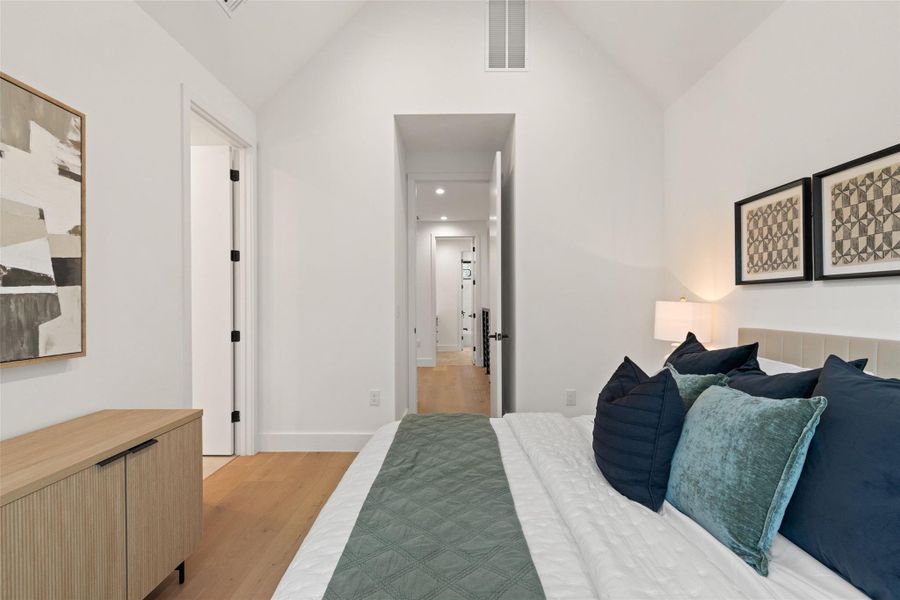 Furnished interior view inside a new home in , Austin (Image 32).