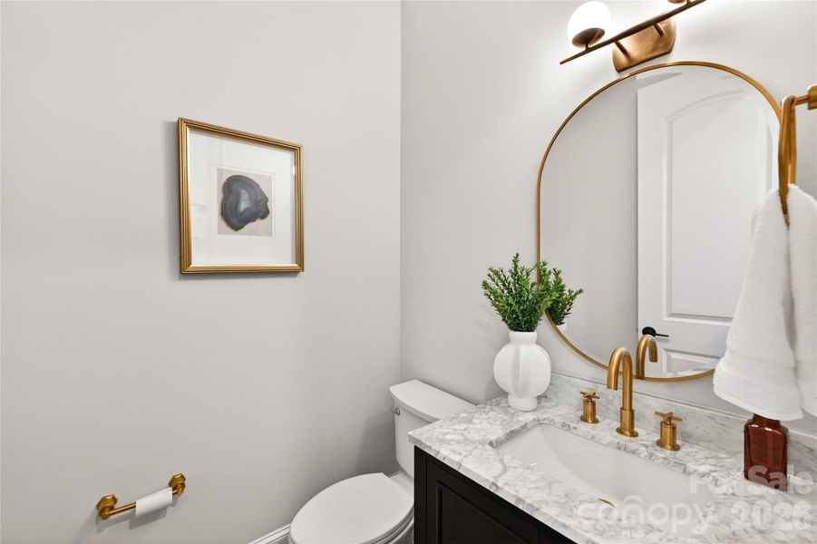 Furnished interior view inside a new home in , Mint Hill (Image 34).