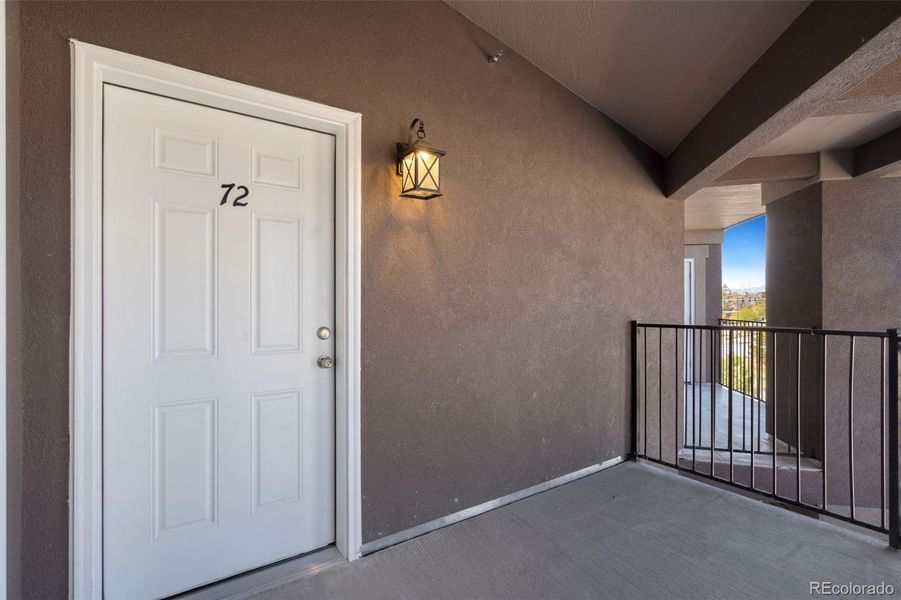 Exterior details and patio area of a home in , Denver (Image 4).