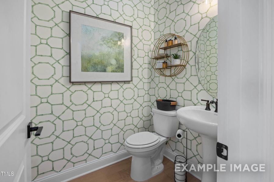 Furnished interior view inside a new home in Tobacco Road, Angier (Image 25).