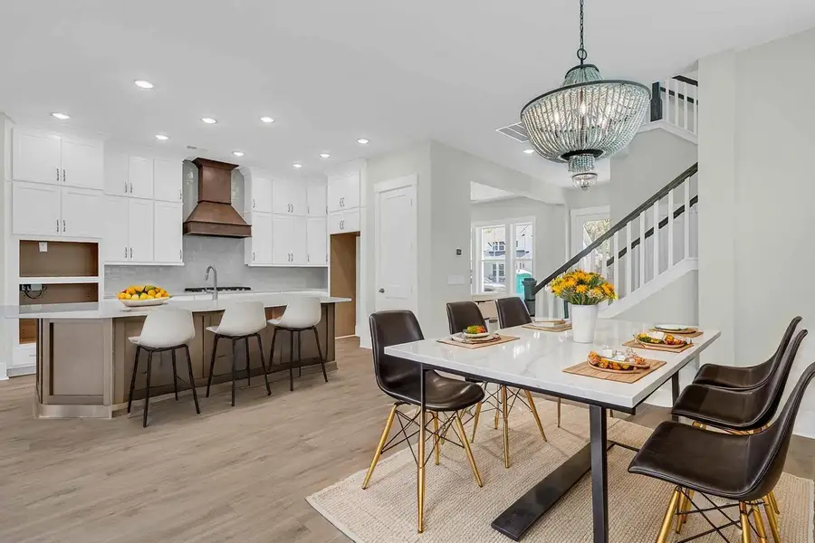 Furnished interior view inside a new home in Hidden Ponds Reserve, Awendaw (Image 7).