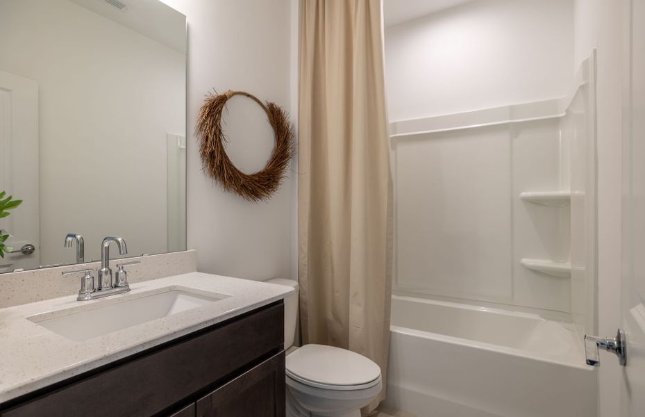 Furnished interior view inside a new home in Solana, Durham (Image 13). Furnished interior view inside a new home in Solana, Durham (Image 13).