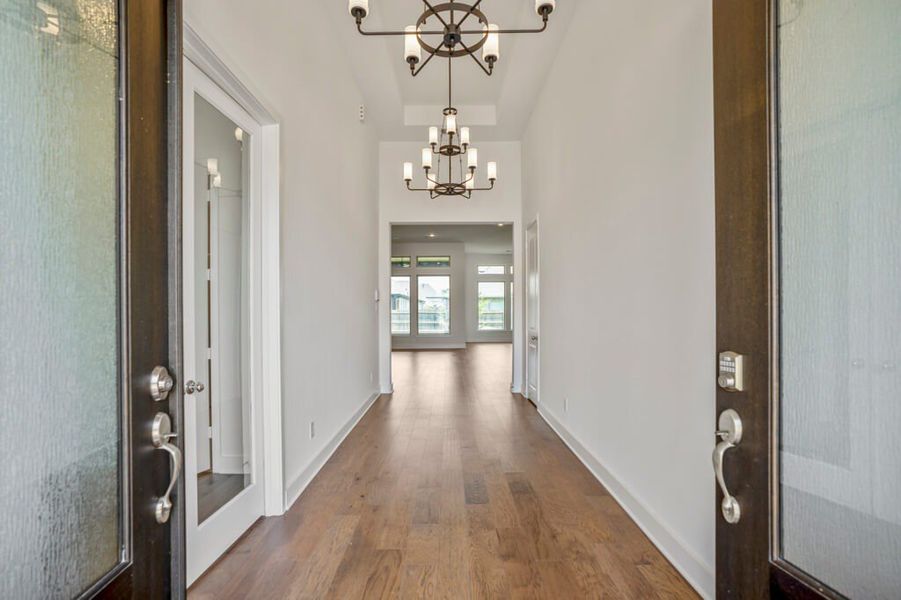 Representative unfurnished interior of a home built from the Raleigh 3530 by J. Patrick Homes in Colton, Montgomery (Image 13). Representative unfurnished interior of a home built from the Raleigh 3530 by J. Patrick Homes in Colton, Montgomery (Image 13).