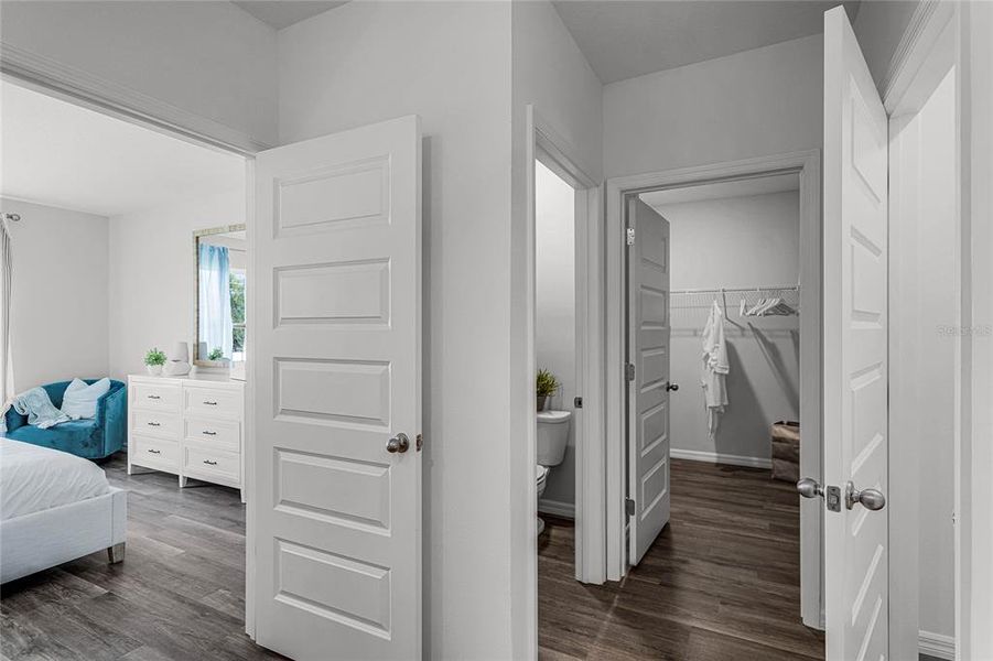 Furnished interior view inside a new home in , Haines City (Image 9).