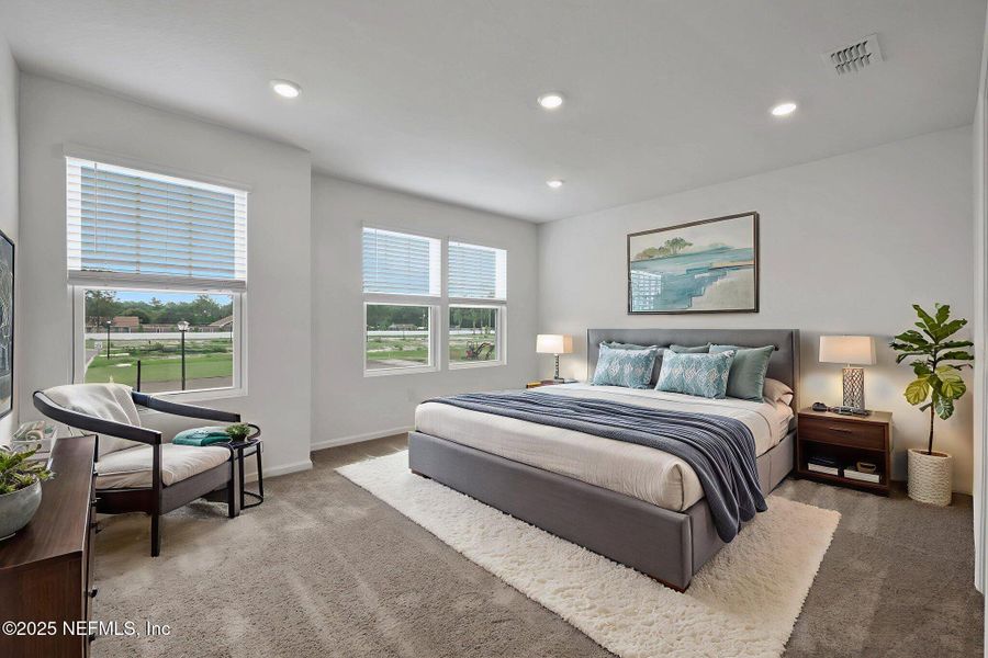 Furnished interior view inside a new home in Kasen Oaks, Jacksonville (Image 11).