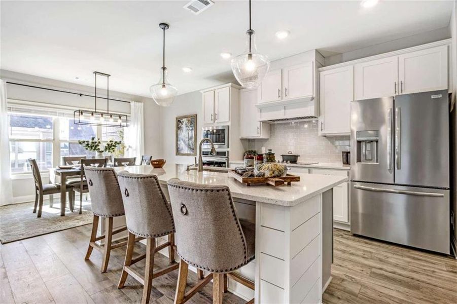 Furnished interior view inside a new home in Ridge Pointe, Athens (Image 34).
