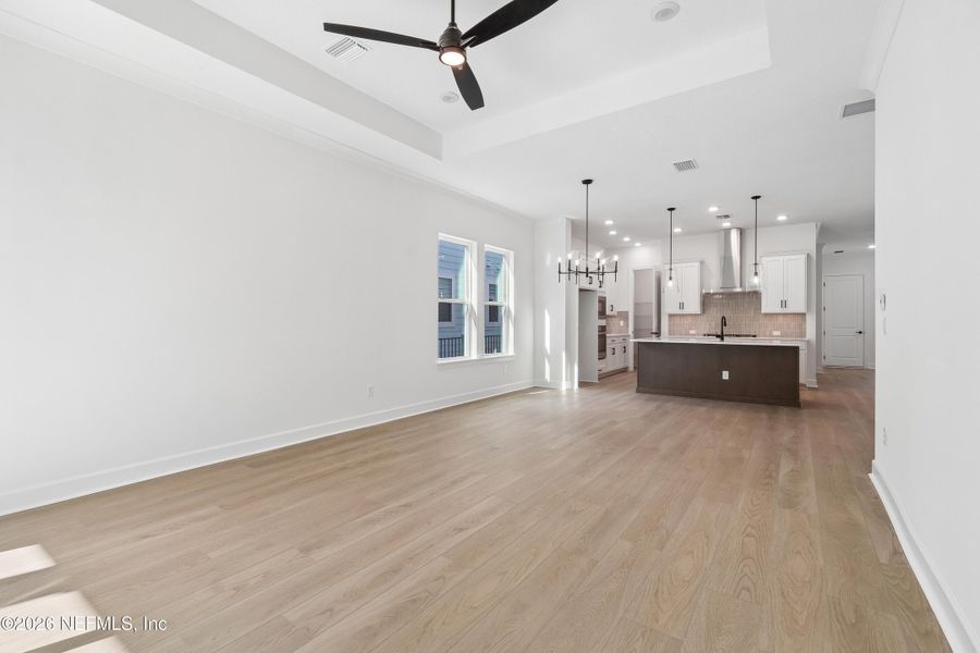 Spacious, unfurnished interior of a new home in Reflections 40' Front Load, Ponte Vedra (Image 21).
