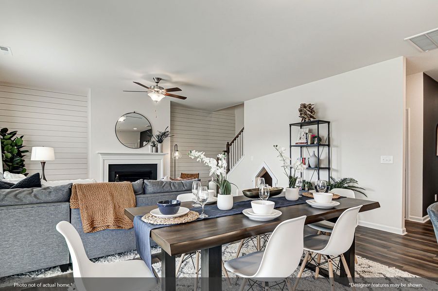 Furnished interior view inside a new home in Killians Crossing, Blythewood (Image 5).