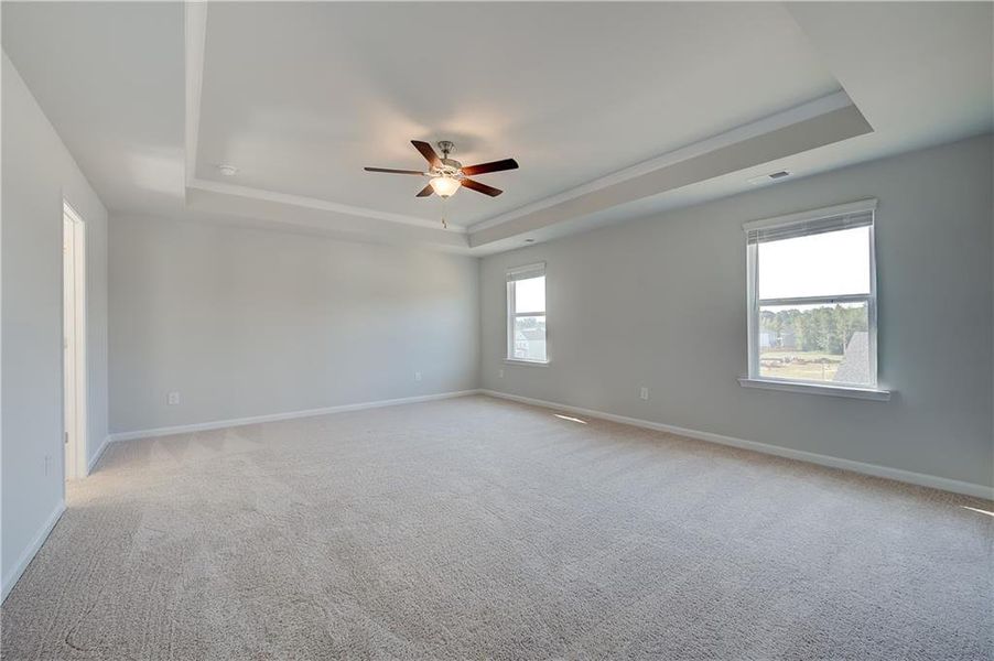 Spacious, unfurnished interior of a new home in Cooper Park, McDonough (Image 29).