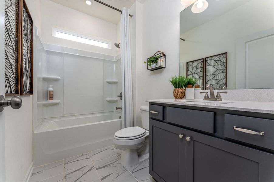 The Palmer- Bath 2 Upstairs. The sample image is a staged model, to be used for illustrative purposes only. Upgrades, options, and colors will vary. The Palmer- Bath 2 Upstairs. The sample image is a staged model, to be used for illustrative purposes only. Upgrades, options, and colors will vary.