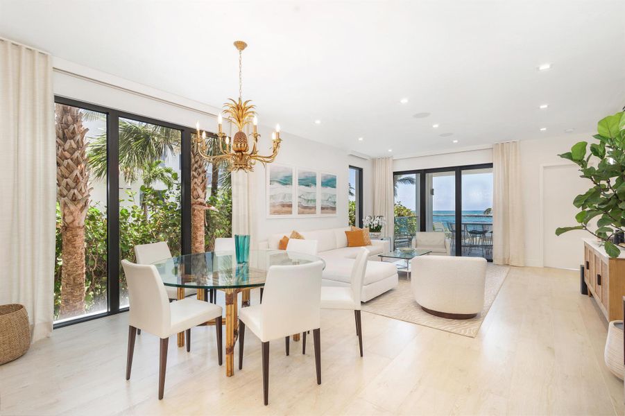Furnished interior view inside a new home in , Palm Beach Shores (Image 23).