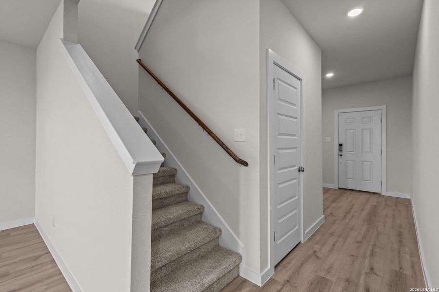 Spacious, unfurnished interior of a new home in Garden Grove, San Antonio (Image 19). Spacious, unfurnished interior of a new home in Garden Grove, San Antonio (Image 19).