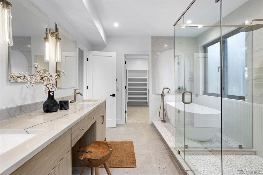 Furnished interior view inside a new home in , Denver (Image 16).