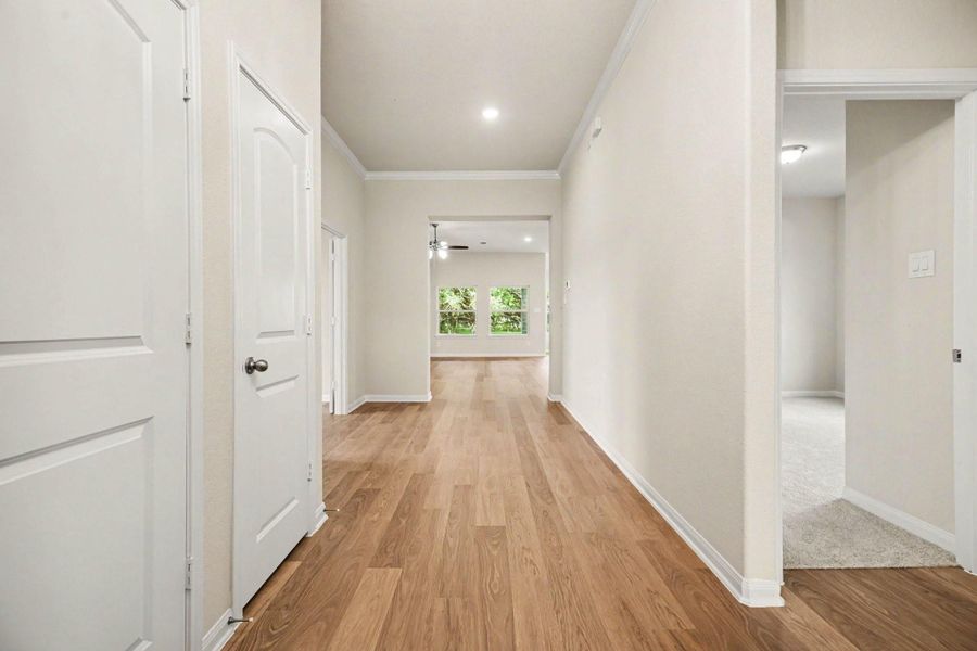 Spacious, unfurnished interior of a new home in , Bay City (Image 12). Spacious, unfurnished interior of a new home in , Bay City (Image 12).