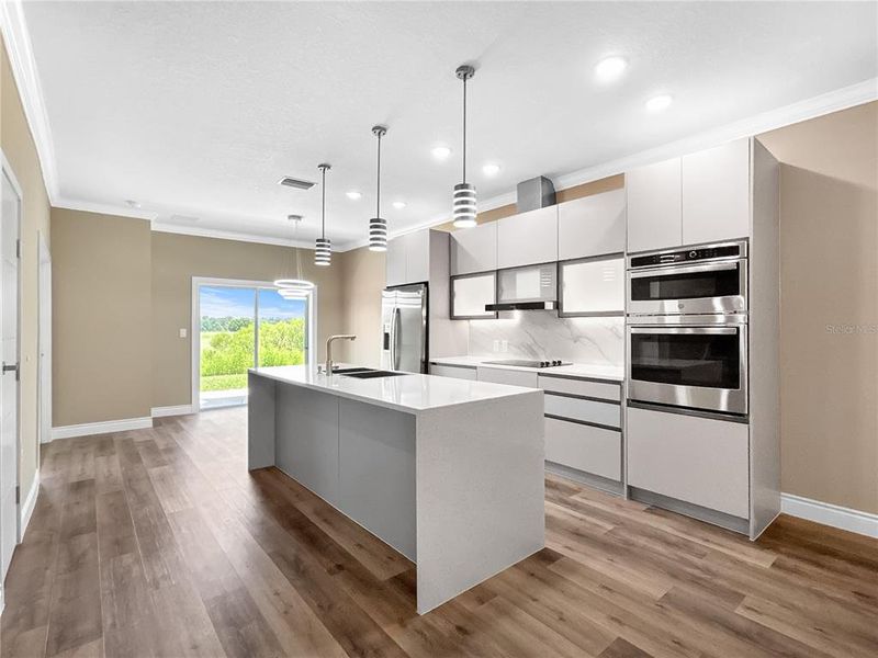 Furnished interior view inside a new home in , Davenport (Image 8).