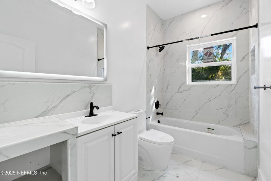 Furnished interior view inside a new home in , Jacksonville (Image 3). Furnished interior view inside a new home in , Jacksonville (Image 3).