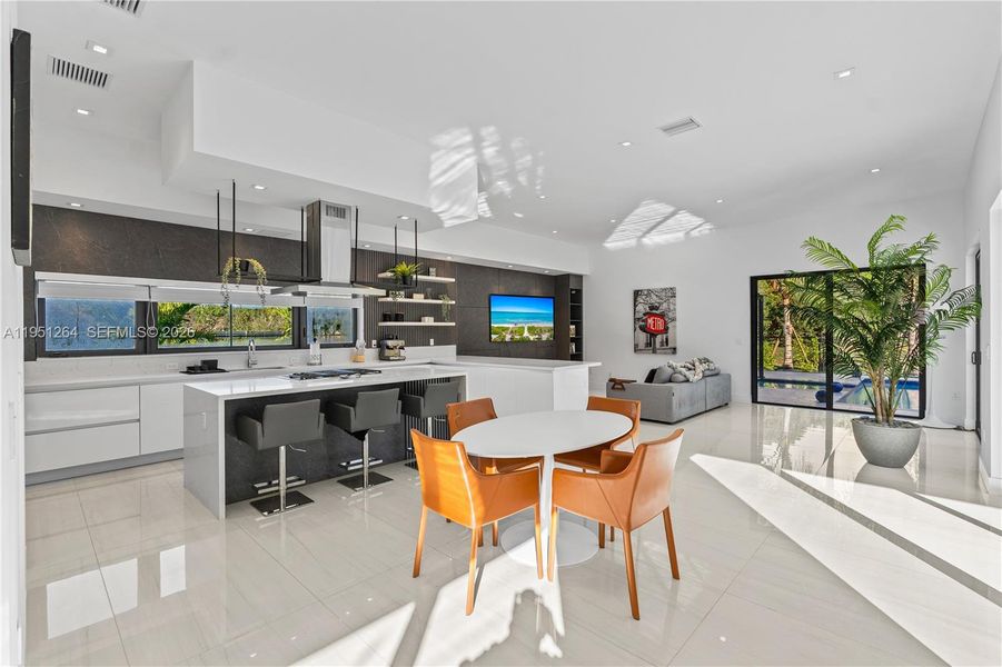 Furnished interior view inside a new home in , Weston (Image 69).