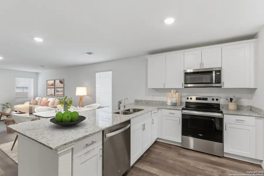 Furnished interior view inside a new home in Horizon Ridge, San Antonio (Image 6).
