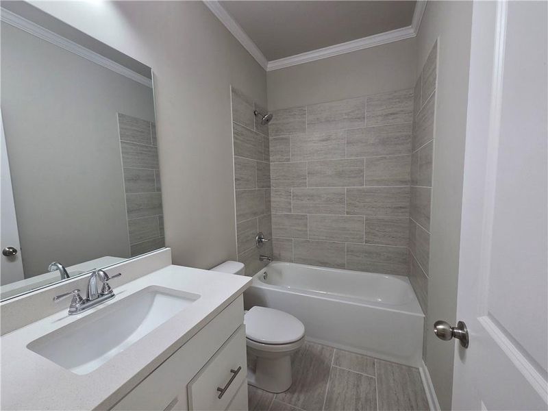 Furnished interior view inside a new home in River Meadows, Bethlehem (Image 5).