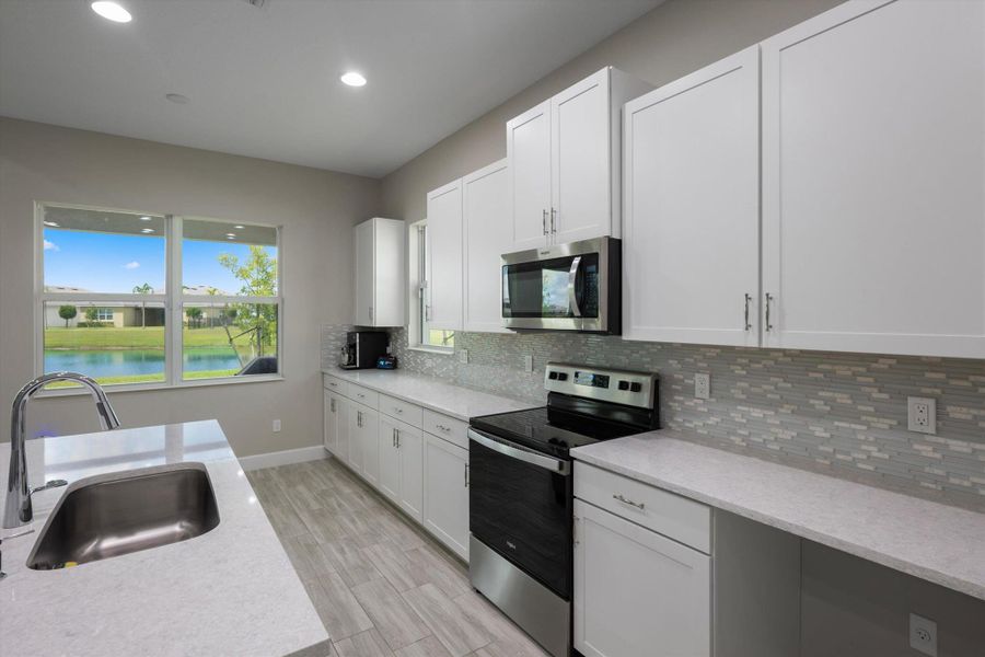 Furnished interior view inside a new home in , Westlake (Image 13).