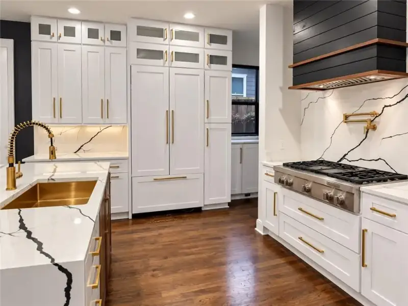 Furnished interior view inside a new home in , Atlanta (Image 27).