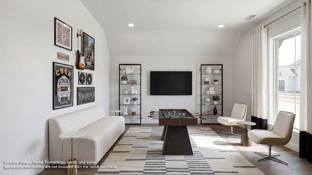 Furnished interior view inside a new home in Terraces, Rockwall (Image 9).