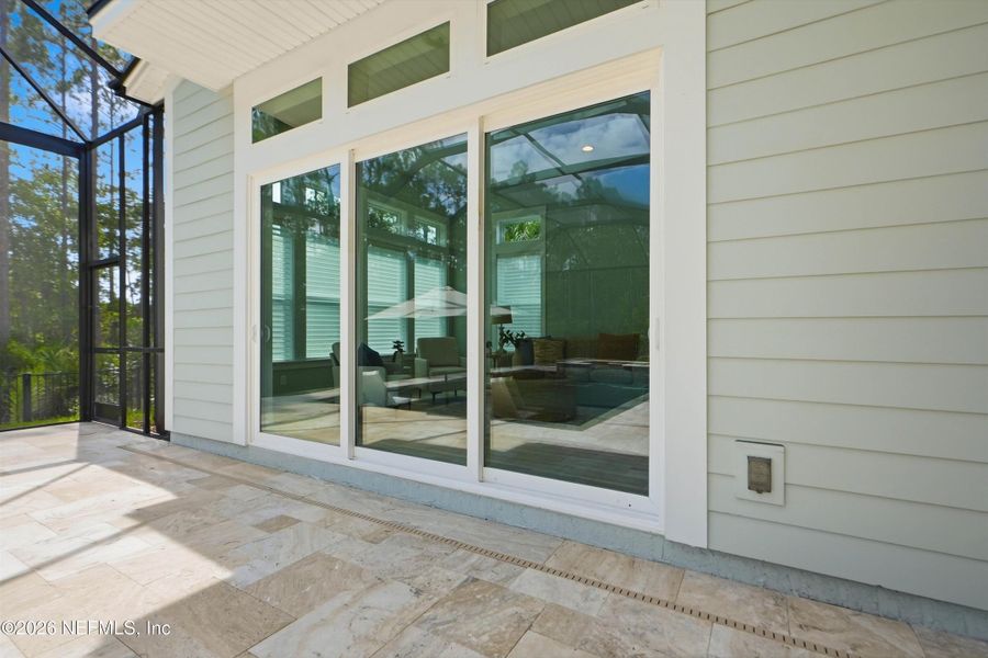 Exterior details and patio area of a home in , Ponte Vedra (Image 41). Exterior details and patio area of a home in , Ponte Vedra (Image 41).