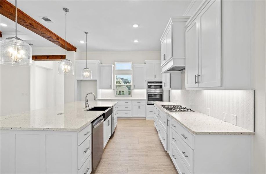 Furnished interior view inside a new home in , Salado (Image 5).