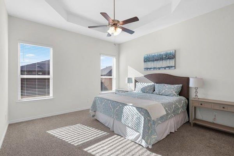 Furnished interior view inside a new home in , Anna (Image 9). Furnished interior view inside a new home in , Anna (Image 9).