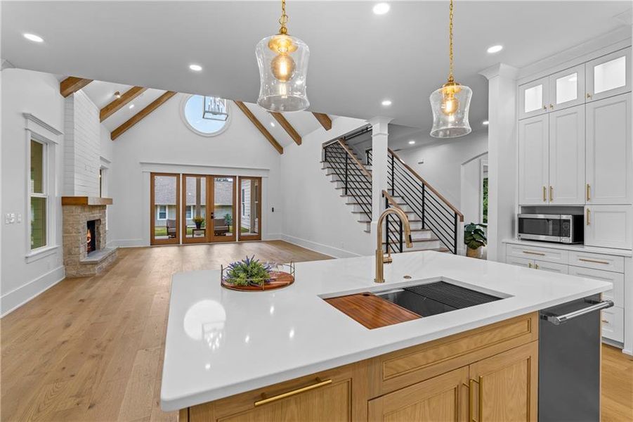 Furnished interior view inside a new home in , Lilburn (Image 53).