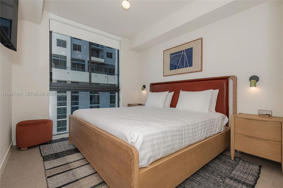 Furnished interior view inside a new home in , Miami (Image 26).