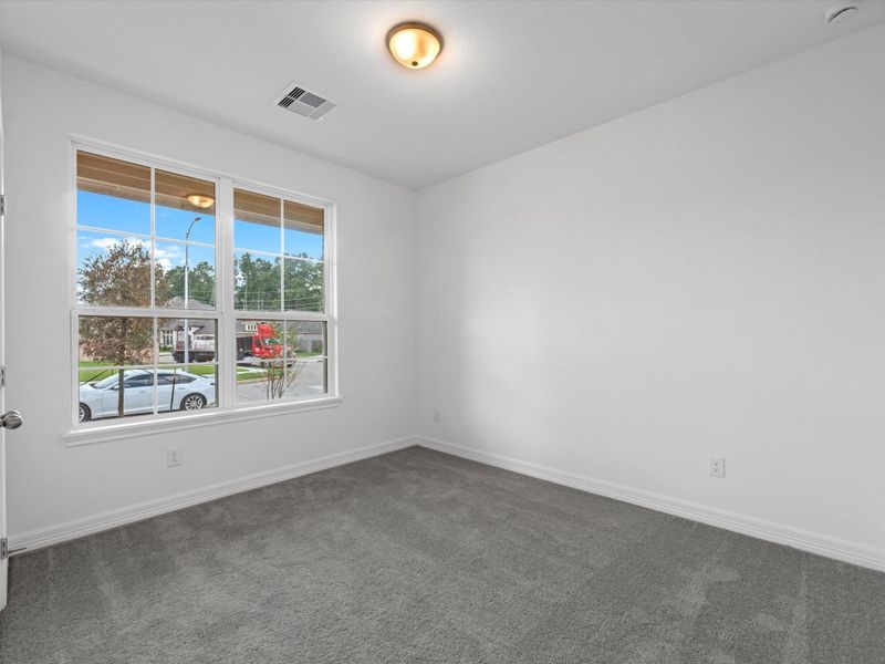 Spacious, unfurnished interior of a new home in Spring Creek Trails, Magnolia (Image 19). Spacious, unfurnished interior of a new home in Spring Creek Trails, Magnolia (Image 19).