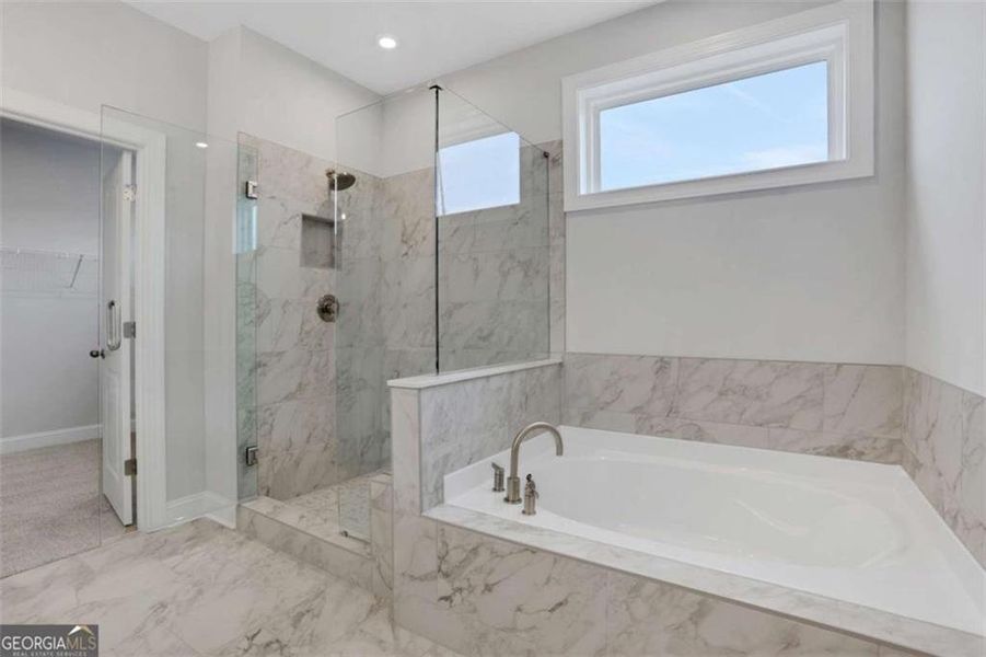 Furnished interior view inside a new home in The Paddocks at Doc Hughes, Buford (Image 36).