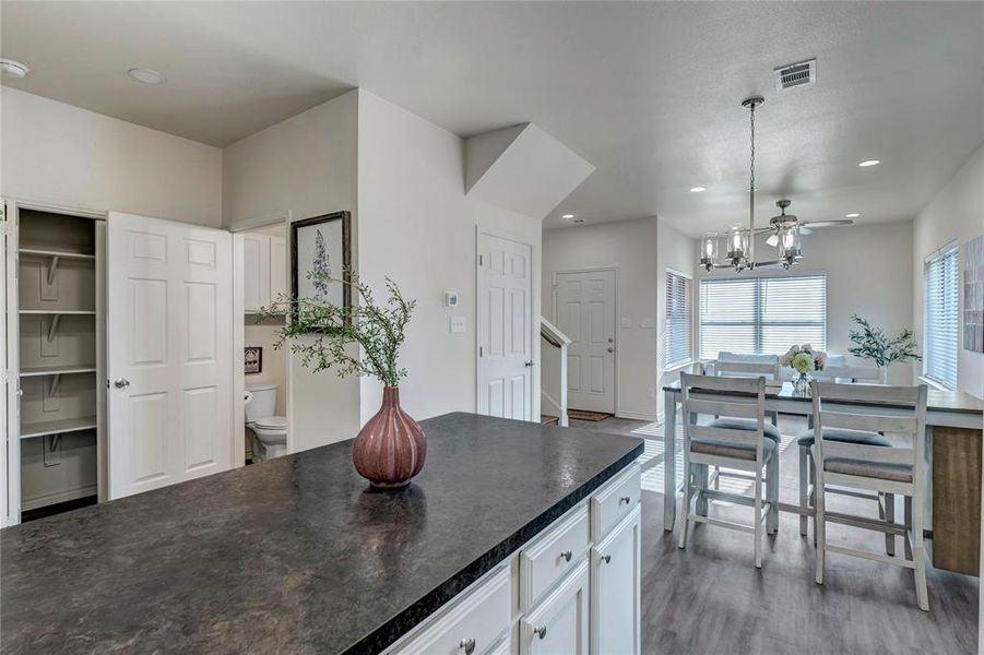 Furnished interior view inside a new home in , Fort Worth (Image 12).