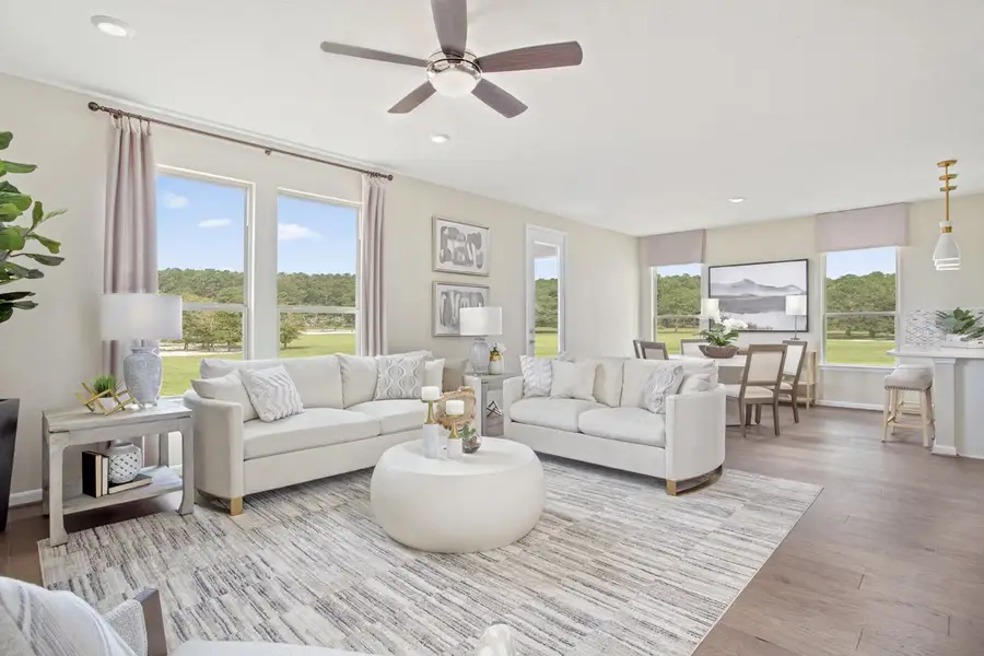 Representative furnished interior of a home built from the 2245 by KB Home in Serenada, Brookshire (Image 3).