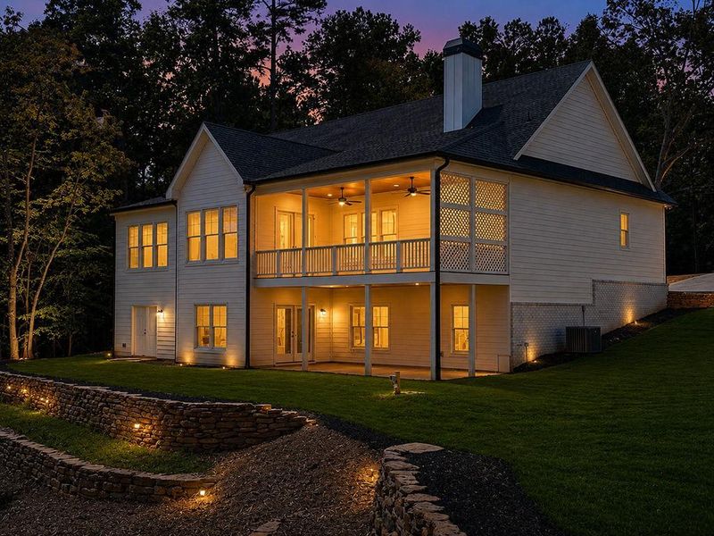 Exterior details and patio area of a home in , Canton (Image 22).