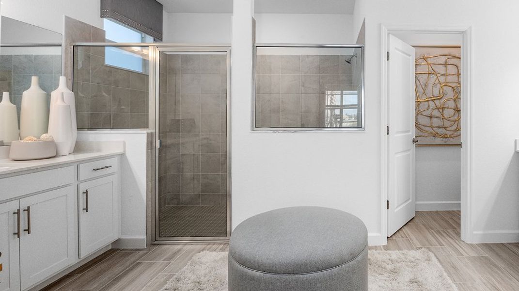 Palmetto EI Glass Enclosed Shower