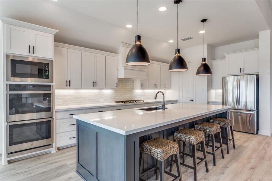 Furnished interior view inside a new home in Ventana, Fort Worth (Image 29).